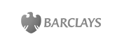 Barclays logo - coloured - gery