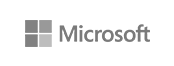Mircosoft logo - coloured - gery